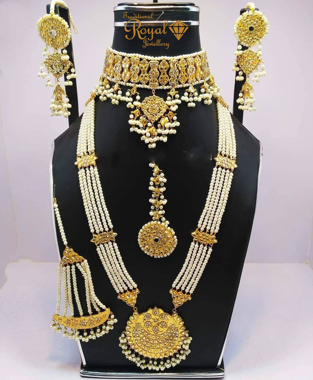 Kundan Jewelry Set for Bridal