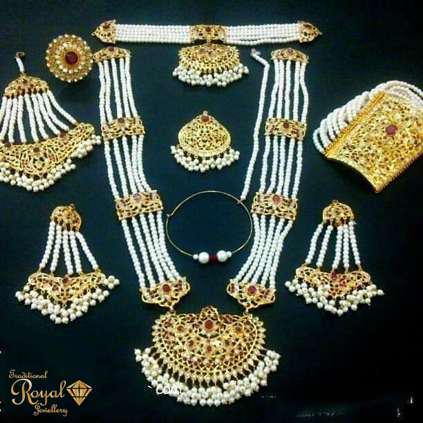 Bridal Complete Set with Golden Bhaiy