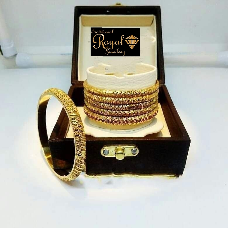 Gold plated Bangles