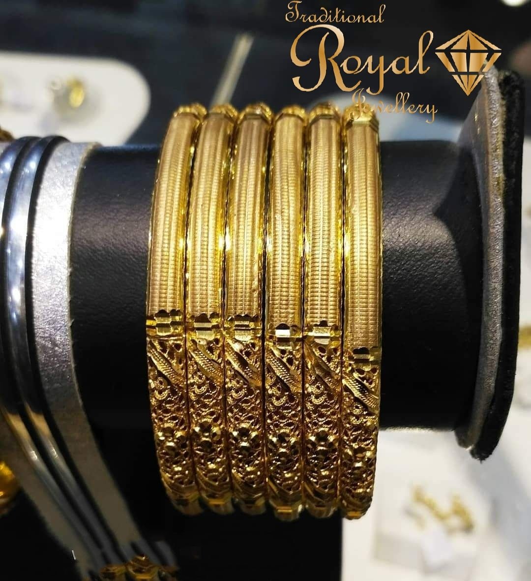 Gold plated Bangles